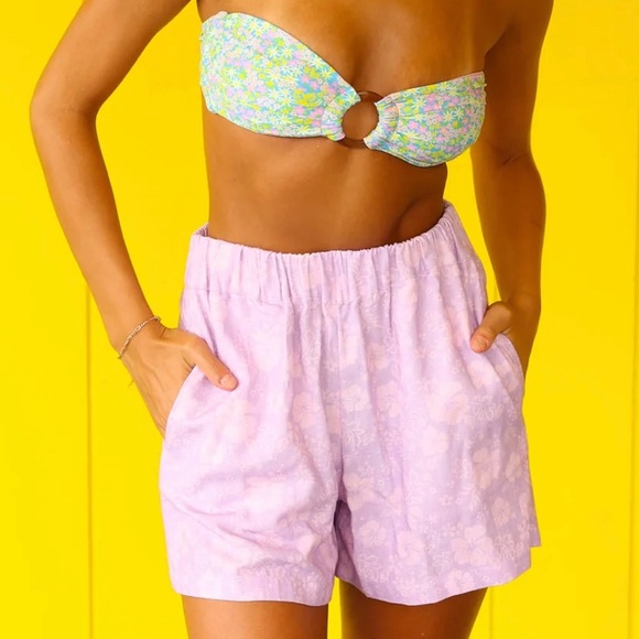 RELAXED LINEN SHORTS - Picture 3 of 4